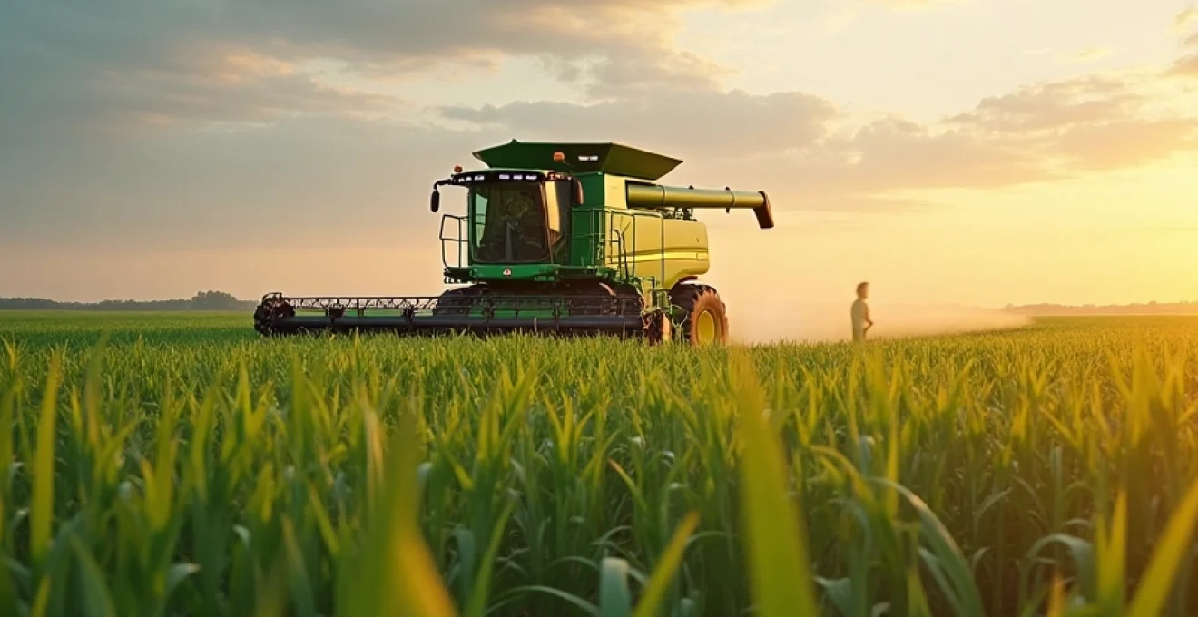 Real-time crop data