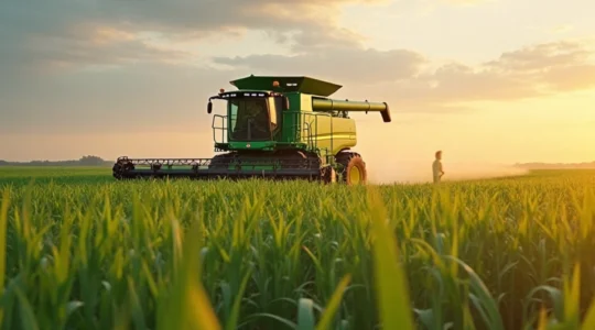 Real-time crop data