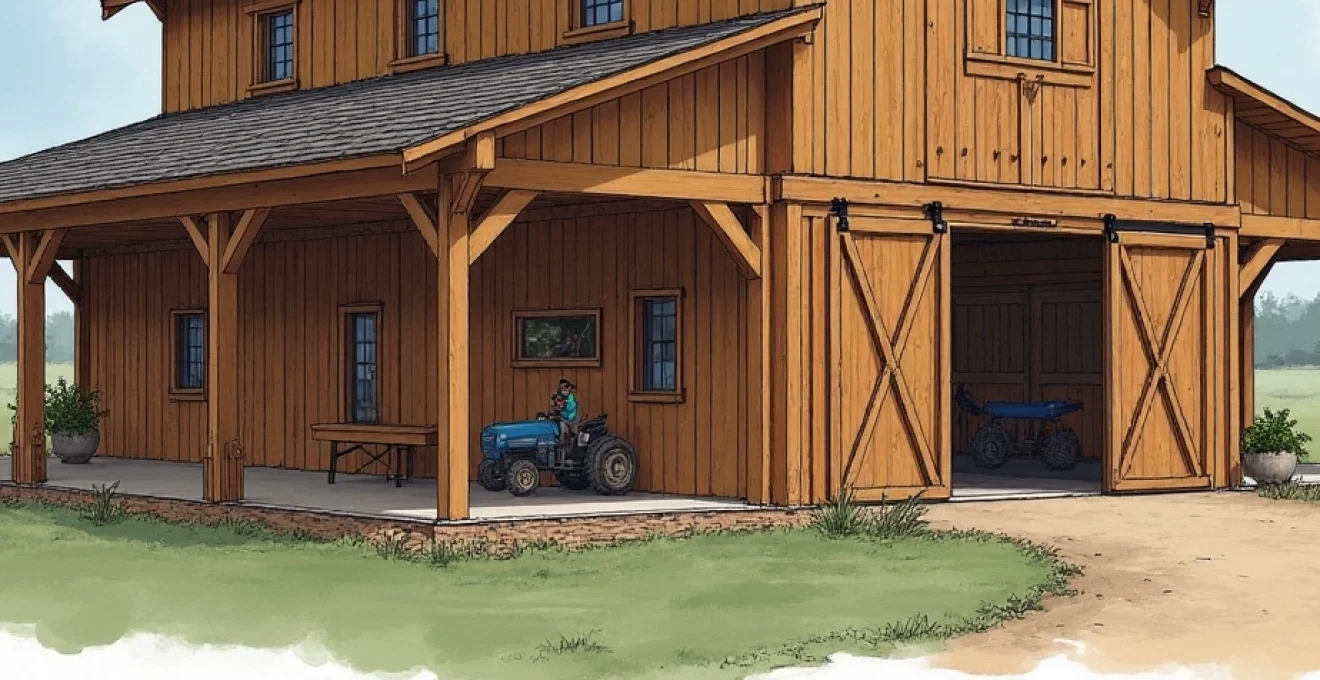 wooden barn design 